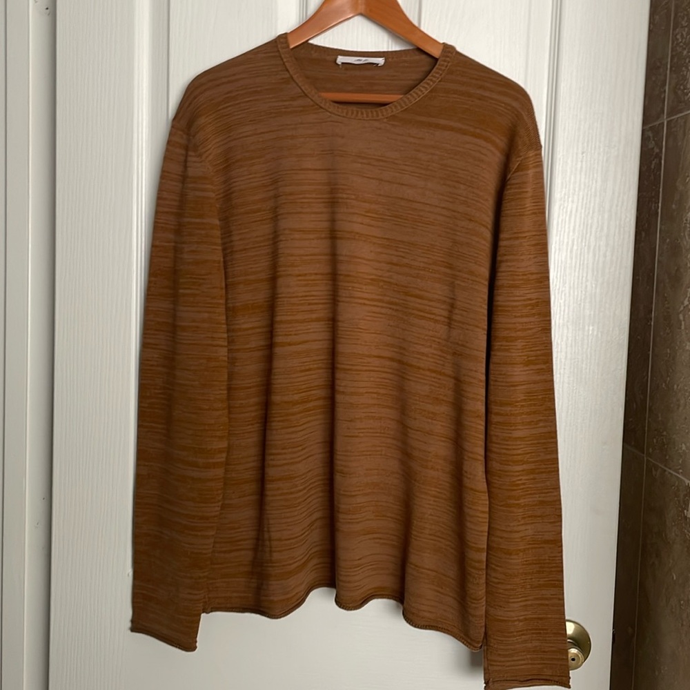 Mr. P, lightweight cotton and virgin wool sweater